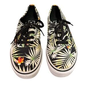 Unisex Vans Off the Wall Tropical Floral Design Shoes Sneakers Sz 7.5 (W) 6 (M)